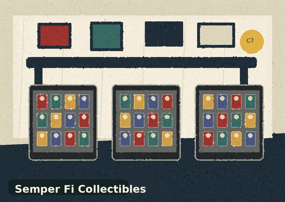 Semper Fi Collectibles booth preview